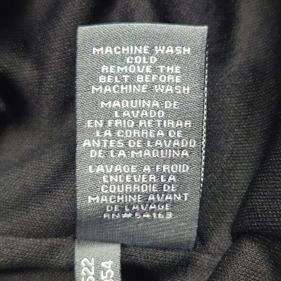 Vince Camuto Blue Black Colorblock Fit & Flare Dress Sz 2 Sleeveless Minimalist - Picture 9 of 15